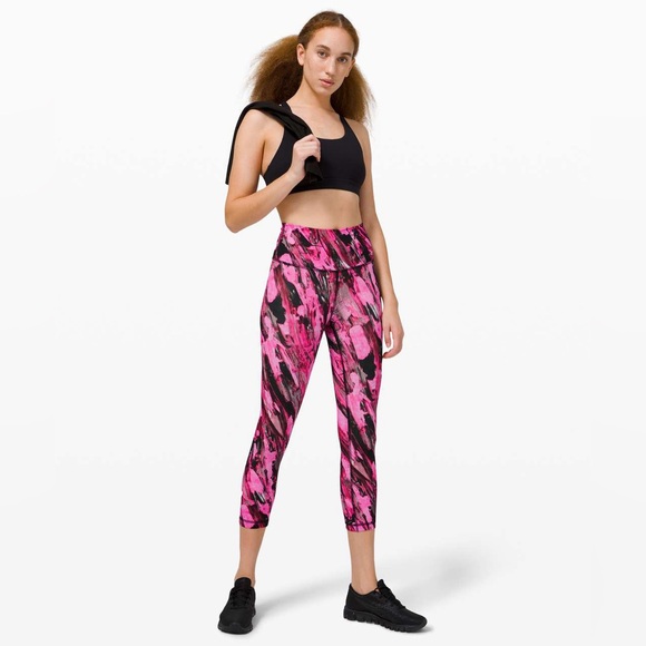 lululemon athletica Pants - Lululemon Wunder Train High-Rise Crop size 2